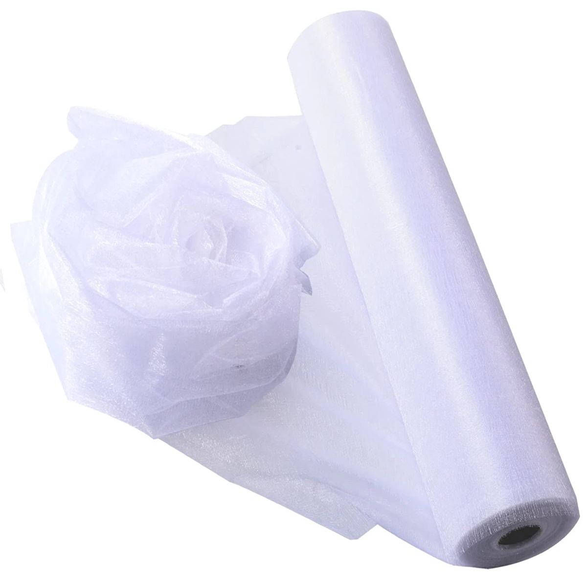 Organza Ribbon Spool - Tissu en organza cristal - 5