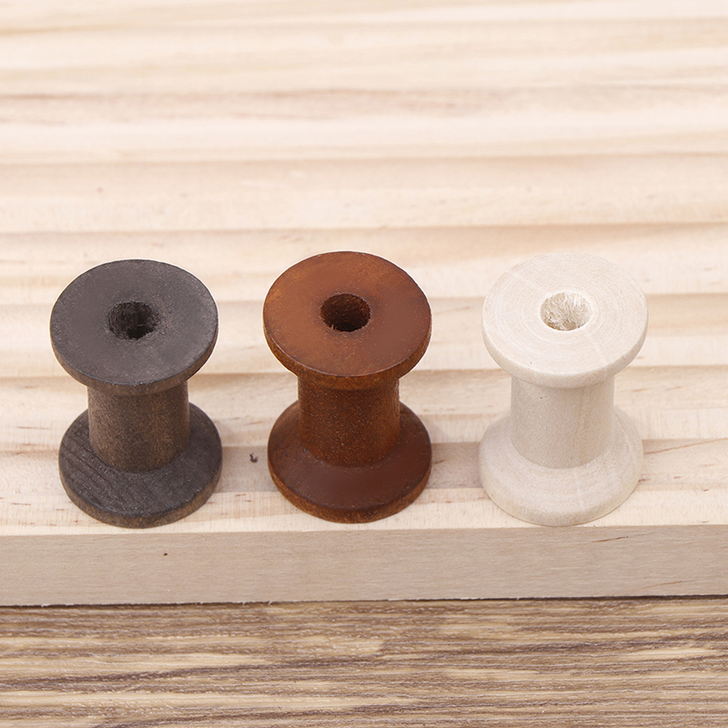 Bobines en bois Vintage, organ - Organza Ribbon Spool avis et prix