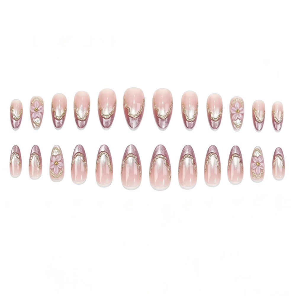 Faux ongles 3D à motifs florau - Embroidery Embellishments avis et prix
