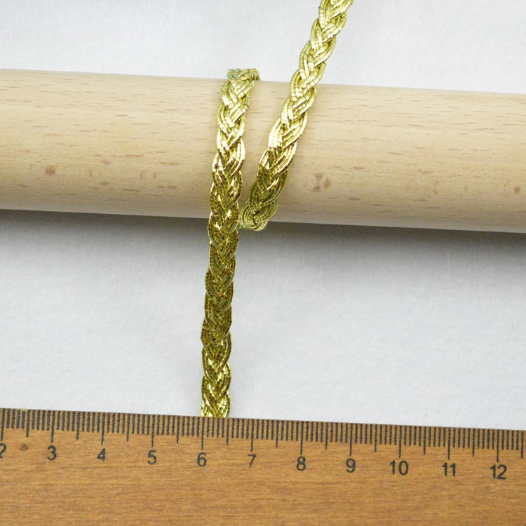 Ruban tressé doré métallique d - Cord Trim Twisted avis et prix