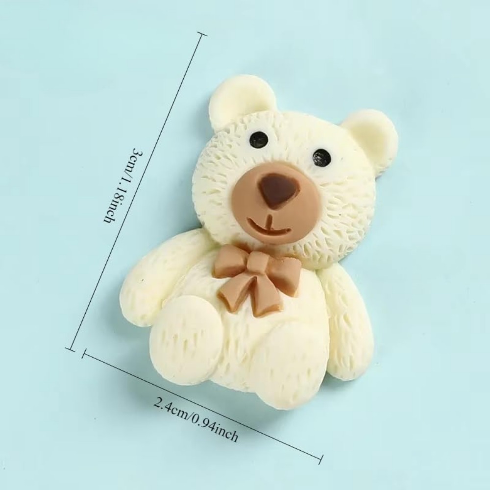Cabochon en résine ours café B - Embellishments For Scrapbooking avis et prix