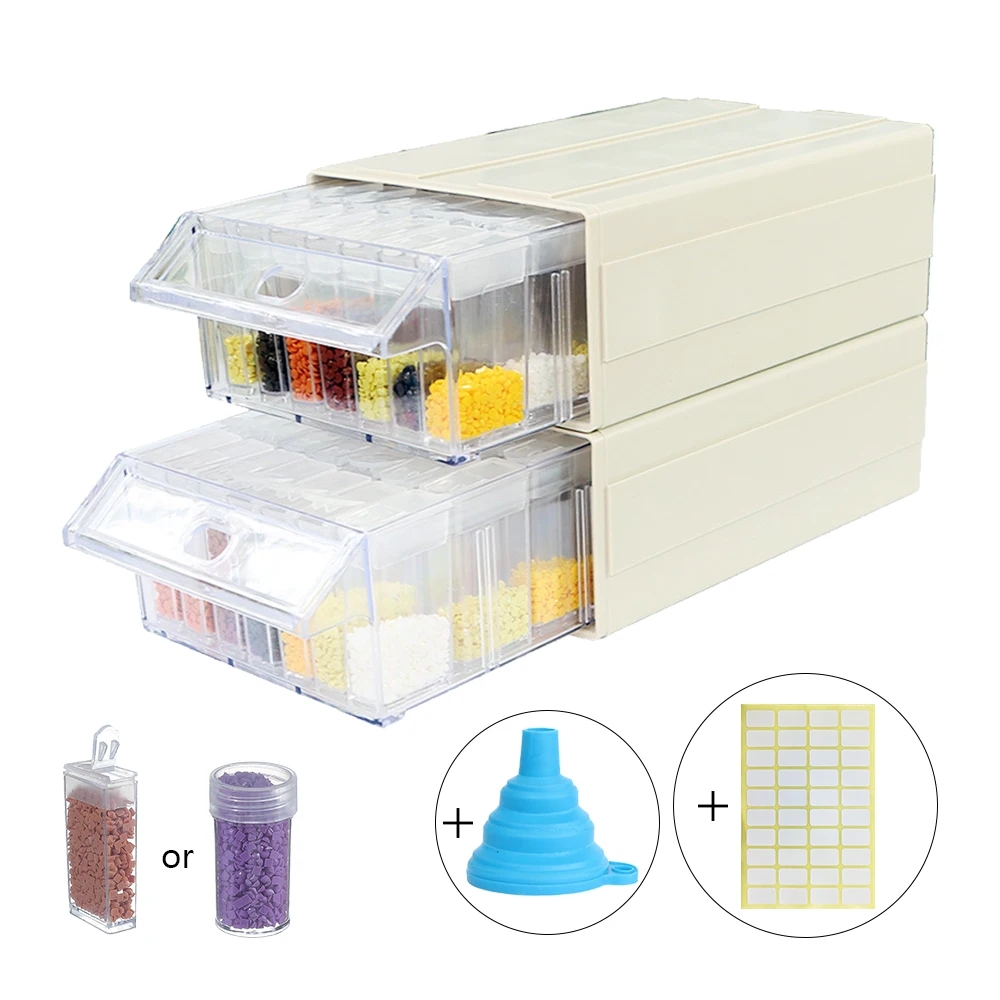 Boîte de rangement en plastiqu - Embroidery Embellishments avis et prix