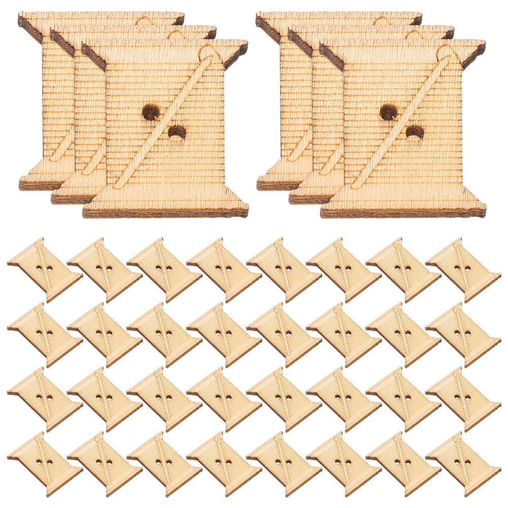 100 bobines en bois pour fil à - Embroidery Embellishments avis et prix