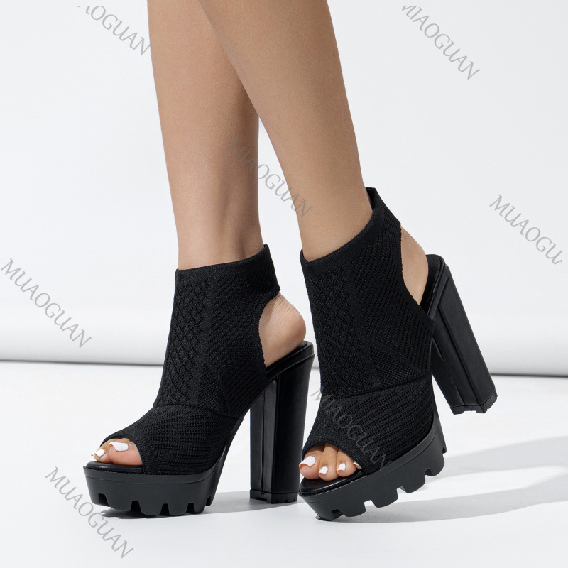 Nouvelles sandales d'été pour  - Embellish Knit avis et prix