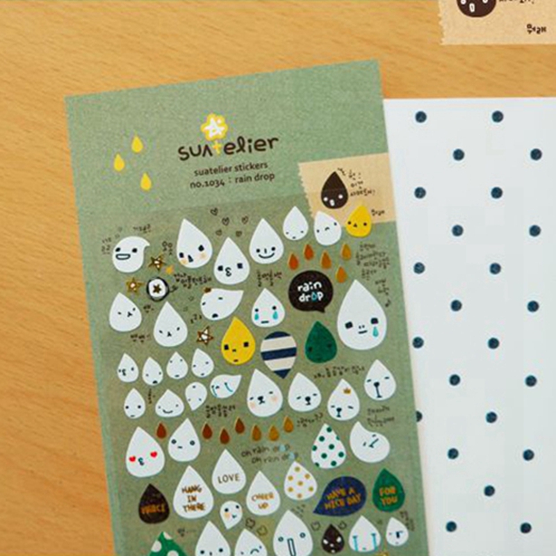 Corée Suatelier goutte de plui - Embellishments For Scrapbooking avis et prix