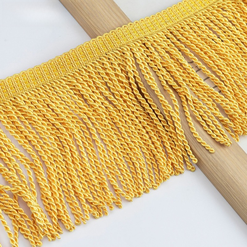 Cordon torsadé à franges dorée - Cord Trim Twisted avis et prix