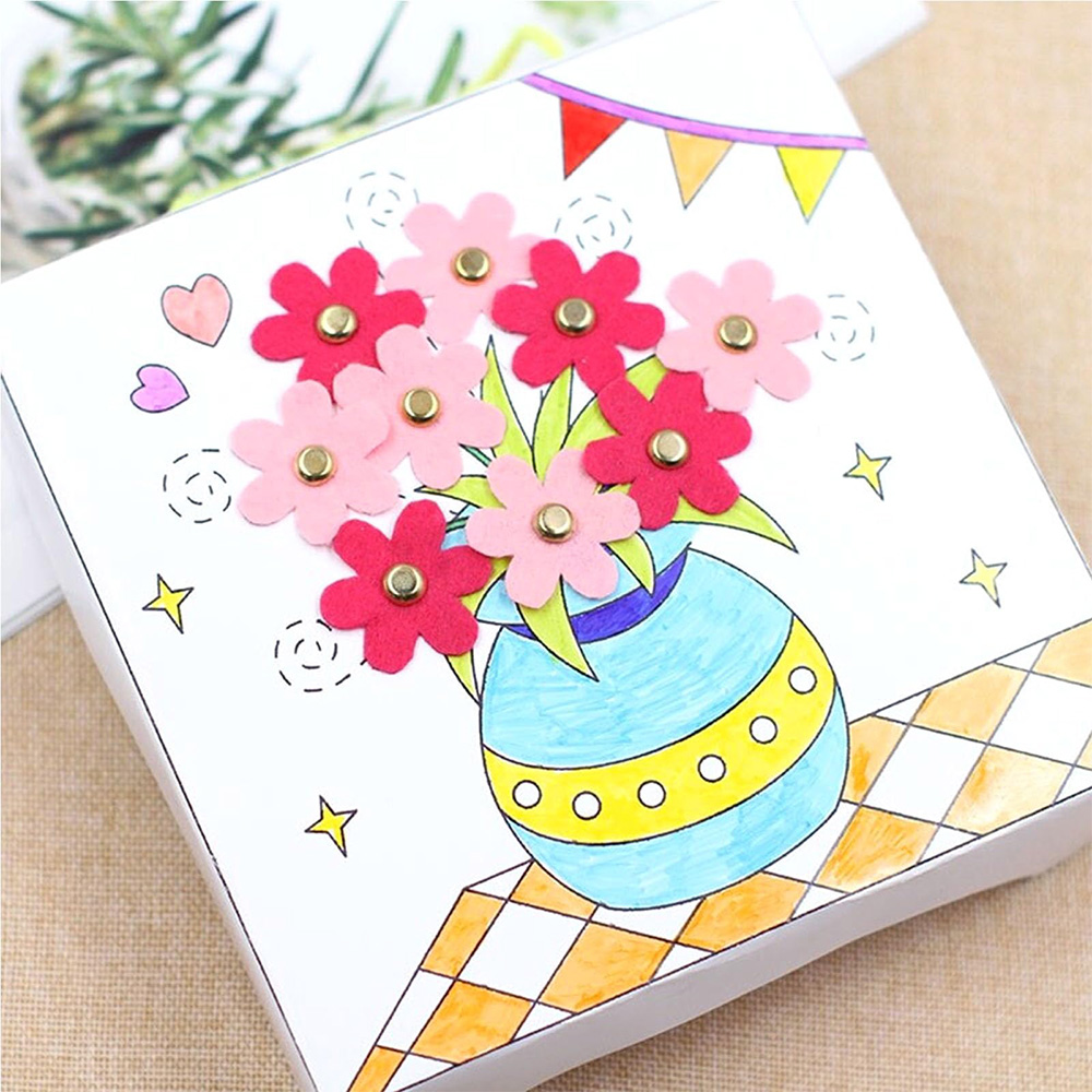 Brads métalliques ronds à moti - Embellishments For Scrapbooking avis et prix